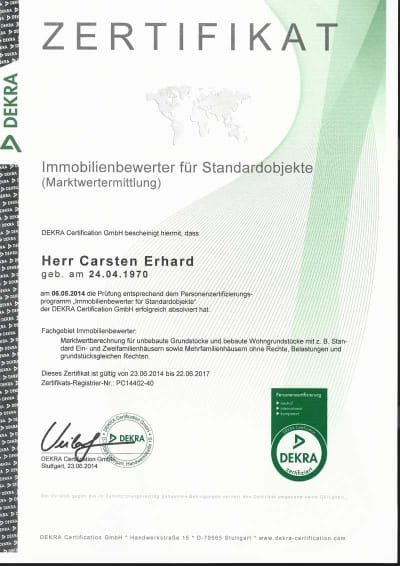 DEKRA Zertifizierung