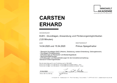 Energieeinsparverordnung